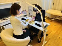 KAONAIL LOCA店の雰囲気(落ち着いた雰囲気でお寛ぎ頂きながら施術させて頂きます)