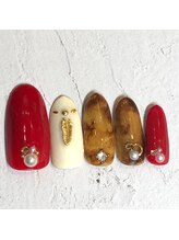 ネイルサロン 爪/秋冬ネイル