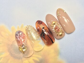 ネイルサロン マハロ(Nail salon MaHaLo)/新規付替オフ込☆ハンド¥7950