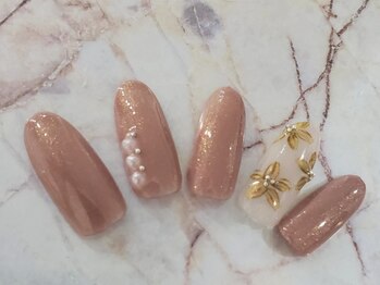 ビーケア 自由が丘店(B.care)/フラワーネイル¥6480