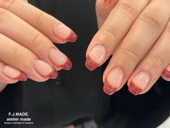 アトリエ メイド(atelier made)/トレンドアートネイル￥6,990