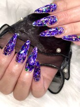 ビーネイル(be Nail)/ギラギラパープル☆