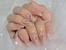 チークネイル ¥8000