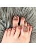 【foot】ワンカラー orラメグラデーション¥6500→￥6000