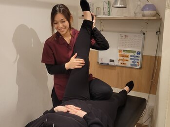 池尻三宿鍼灸整骨院の写真/トレーニングルーム完備◎身体の歪みを整えて、不調を防ぐ！筋肉の緊張を緩め、関節の可動域を広げます☆