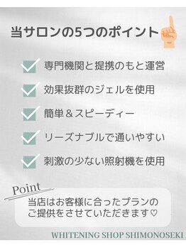 ホワイトニングショップ 下関店/歯科医提携ホワイトニングサロン