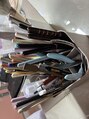 ネイルサロン ラゴ(Nail salon Lago.) いろいろな道具で試行錯誤しています。