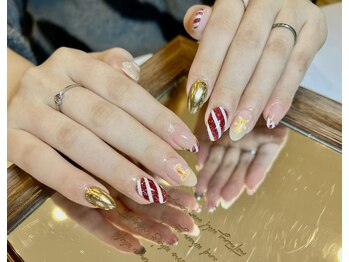 きらきらネイルサロン/クリスマスデザイン