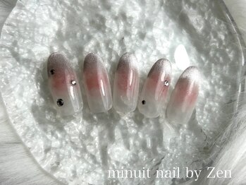 ミニュイネイルバイゼン(minuit nail by Zen)/【hand】定額デザインコース
