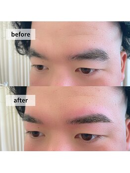 ボム(bom)/メンズアイブロウスタイリング