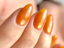 ミリミリネイル(MILI mili nail)/オレンジマグネットネイル