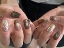 レオパードフレンチ カーキ