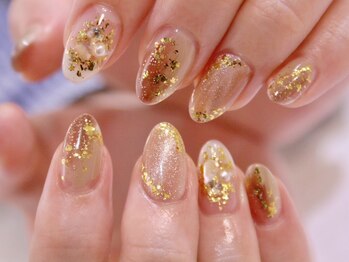 ラルネイル 大宮(Lull. nail)/*カーキ*ニュアンス*