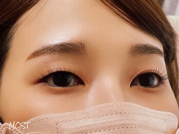 モスト(MOST)/★まつげパーマ＆眉デザイン★