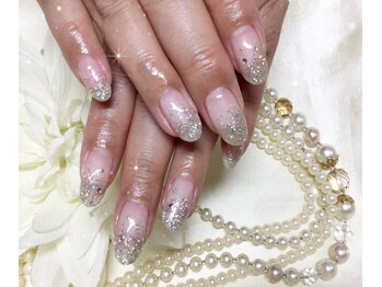 ウィズ フェリーク/ラメグラデーションネイル