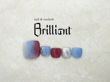 ネイルアンドまつげエクステのお店 ブリリアント 草加(Brilliant)/Foot 　定額9900円コース