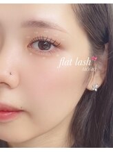 ブラン 磐田店(Blanc)/フラットラッシュ×下まつげ
