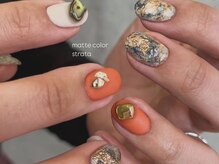 ルカ 原宿(lux)/ニュアンス春ネイル