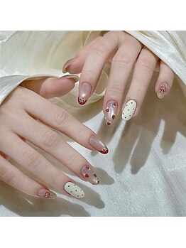 #チェリーネイル