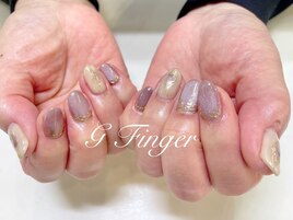 ニュアンスマグネットネイル♪