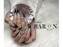 バロン 新宿店(BARON)/フレンチミラーネイル