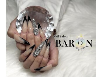 バロン 新宿店(BARON)/フレンチミラーネイル