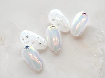 ルシェルアイ/オーロラミラー☆フラワー