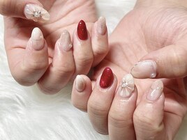 ぷっくりフラワーネイル★