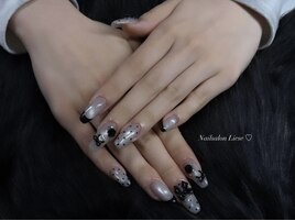 大人可愛いハートドットデザイン