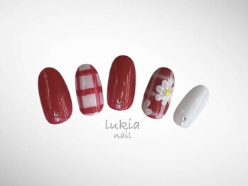 ルキア(Lukia)/チェックネイル
