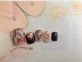 ネイルサロン&スクール ジーナ(GINA)/大理石風ネイル