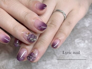 秋!ぶどうネイル/ジェルネイル