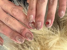 リアンスネイルヴィヴィッド 倉敷店(LianS nail ViViD)/ラメグラデーション＋パーツ