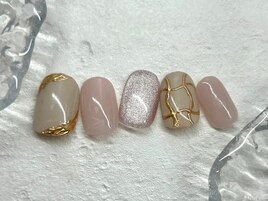 ニュアンスネイル/ピンク