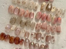 エム ネイルスタジオ(em)の雰囲気（デザインたくさんご用意してます☆大人可愛いニュアンスデザイン）