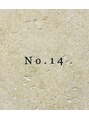 ナンバーフォーティーン(No.14)/No.14