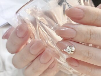 エトワール(etoile)/上品ビジューネイル♪