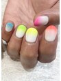 グレイスヒーリング(GRACE HEALING)&nbsp;今月のネイル。かき氷