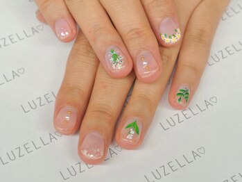 ルズ エラ プライベートネイルサロン(Luz ella private nail salon)/一輪挿しネイル♪