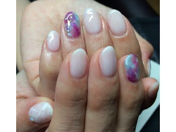 リエル(Riel)/夏色タイダイネイル☆オーダー