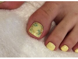 親指アート付きフットコース