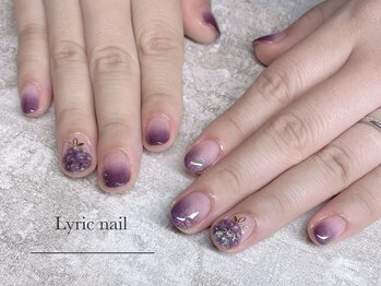 リリックネイル 本八幡店(LyricNail)/秋!ぶどうネイル【本八幡】