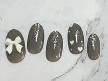 ネイルブレイク リリア(Nail Break lilia)/【初回オフ無料】　ハートリボン