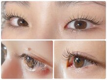 バスク アイラッシュ(BASQUE EYELASH)の雰囲気（ブラウンカラーのフラットラッシュは2色からお選び頂けます♪）