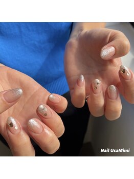 ネイル ウサミミ(Nail UsaMimi)/【Jr.ネイリスト】ラメグラ