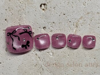 ネイルサロン アトラ(design salon attra)/Foot華やか¥11000