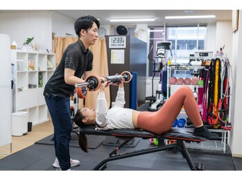 イートレ 福島の写真/【トレーニング初回体験60分受付中★】初心者大歓迎◎ダイエット,ボディライン引き締め,筋力アップにも♪