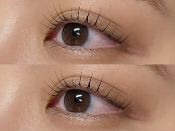 アップフォースリフト(UPforceLift)の写真/最高級アンリアラッシュの《シングル120本ご新規様¥4980》で自然なボリューム感を演出*理想の目元に◎