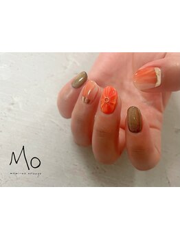 手描きアートが得意なサロン