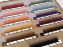 カラーエクステ豊富◇ポイントカラーやフルカラーに♪